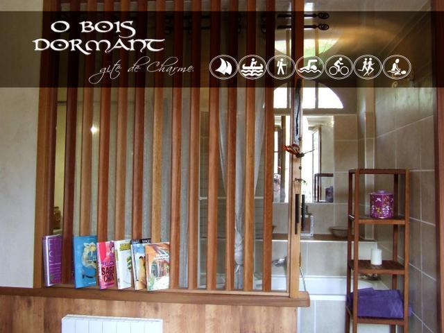 Lanvallay O Bois Dormant- Studio Vue Rance River Et Viaduc De Dinan מראה חיצוני תמונה