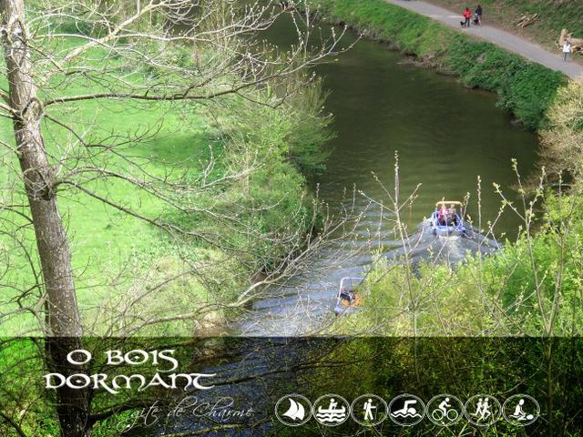 Lanvallay O Bois Dormant- Studio Vue Rance River Et Viaduc De Dinan מראה חיצוני תמונה